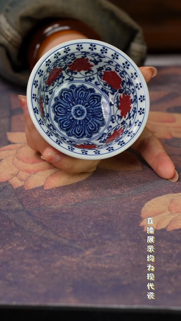 理*通景德镇手工手绘手绘陶瓷
