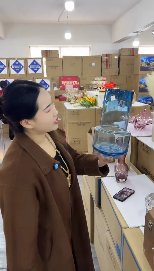 【闪购商品】琉璃静姐花器E-品14