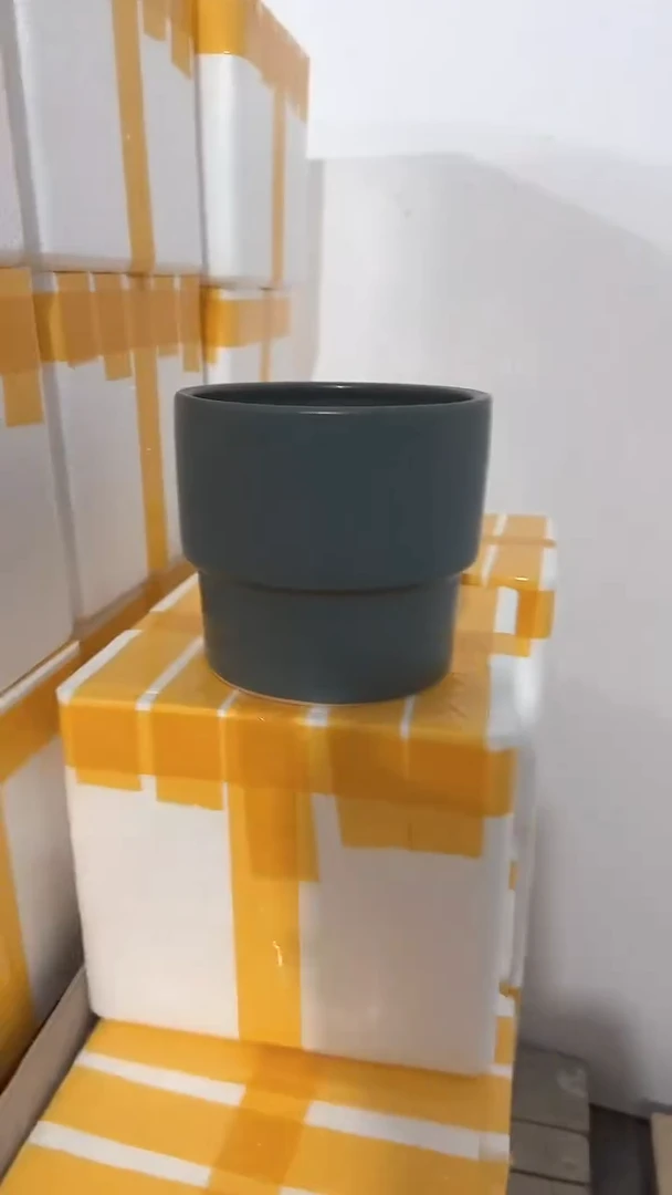 高温陶瓷花盆+E63