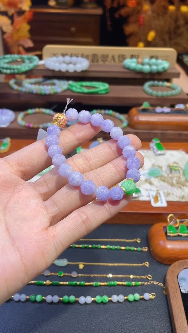 颈饰未镶嵌翡翠假一赔三