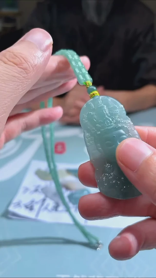未镶嵌定制翡翠东***~-毛货-不退不换-
