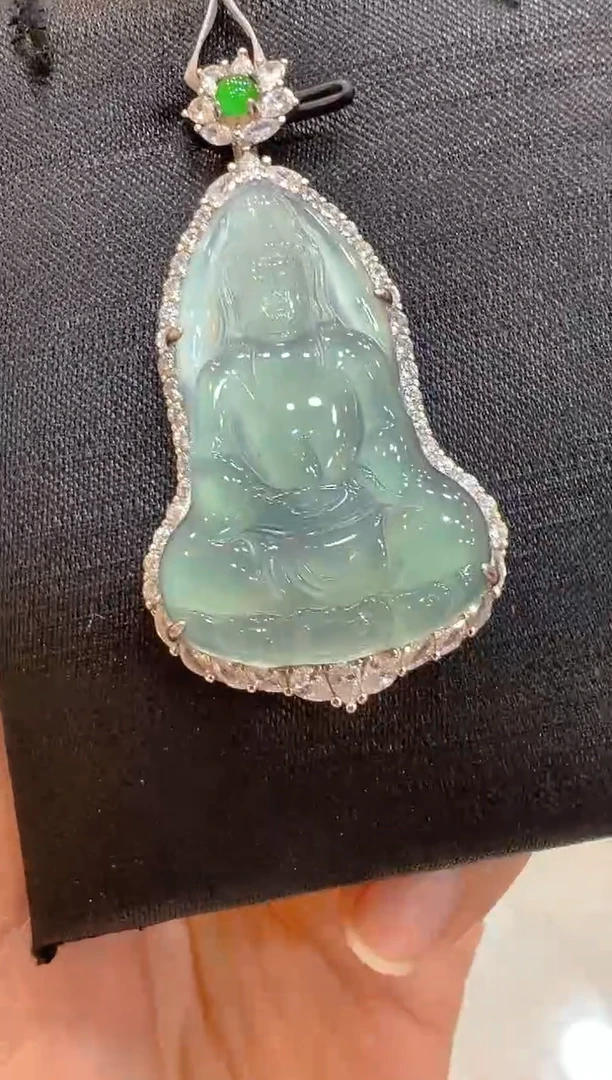 翡翠银S925镶嵌吊坠(不含链)多样性团购发一件