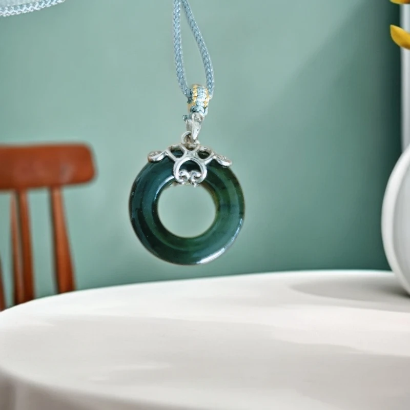 泰山灵玉-平安扣时尚挂件百搭时尚古典优雅民族风