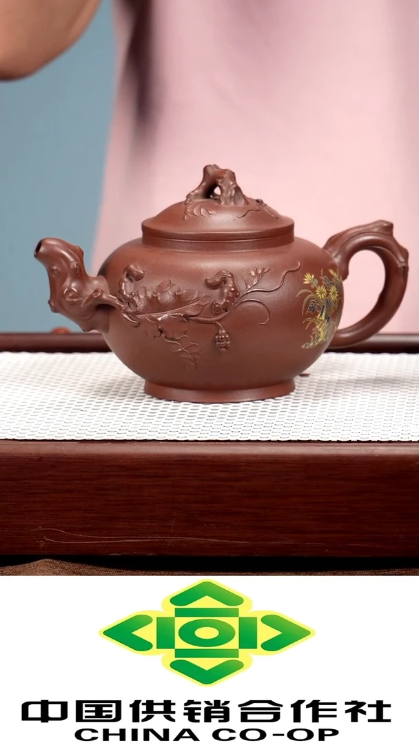 茶壶紫砂原矿紫砂手工制作