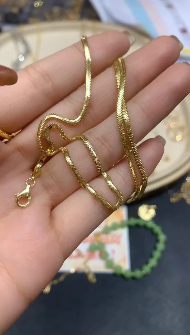 项链18K金40CMA234|多样性发货一件|4280
