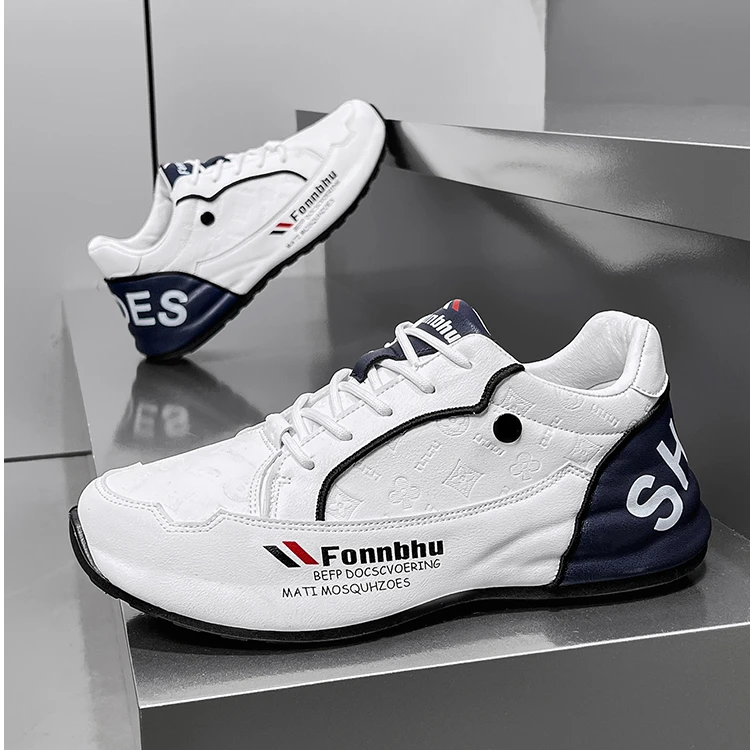 2025春季新款男鞋运动休闲鞋百搭时尚网红中帮阿甘鞋