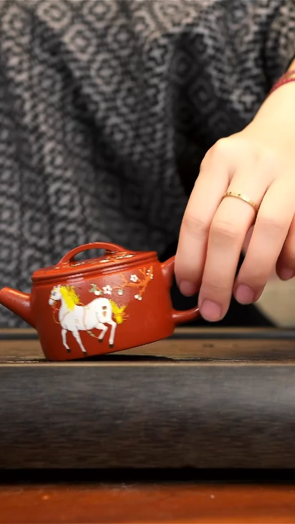 【闪购商品】紫砂茶壶宜兴紫砂  汉瓦 