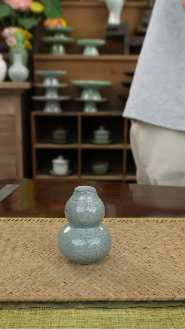 陶瓷一件包邮04微瑕葫芦