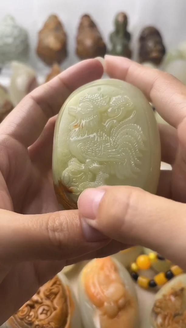 石材方解石棉纹正常不退换鸡微瑕