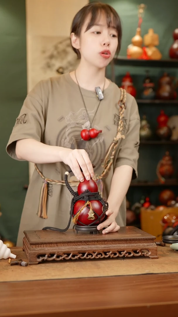 170号精品天然大漆酒葫芦一物一拍~