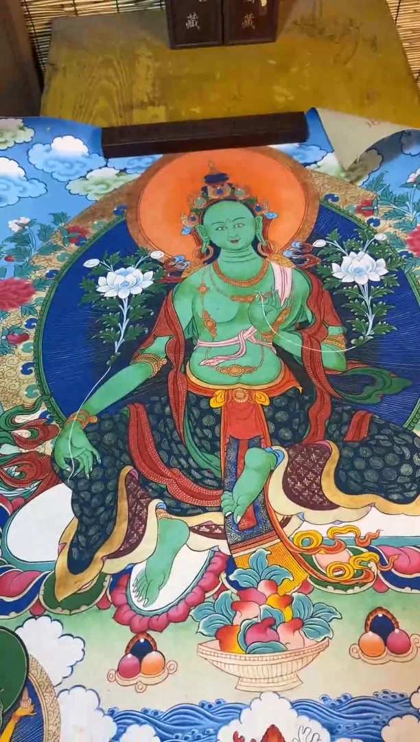 卷轴画精品唐卡===藏藏-46