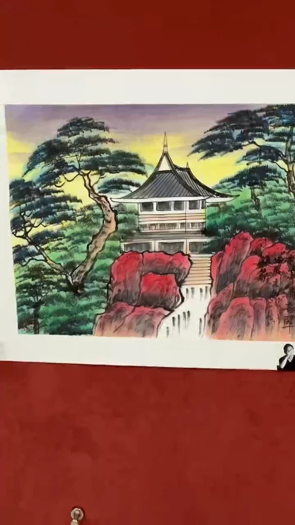 国画张敬老师国画精品