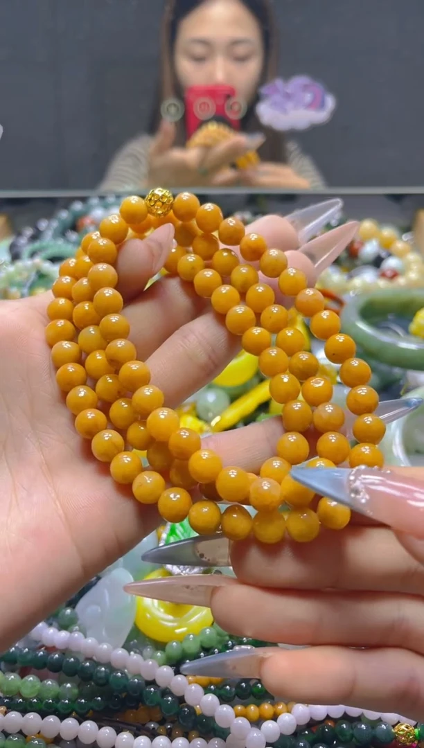 颈饰未镶嵌翡翠8MM