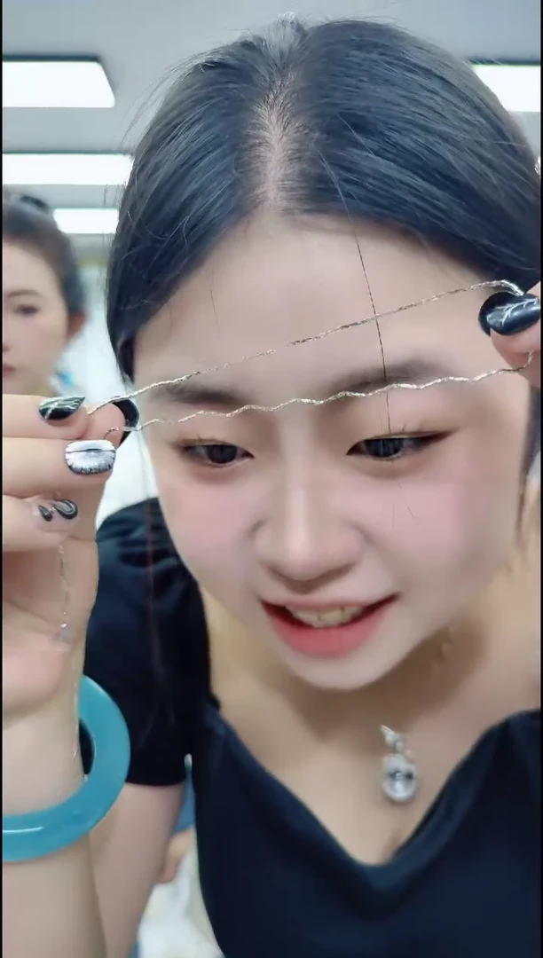 玛瑙/玉髓颈饰合金2523银色水波纹项链