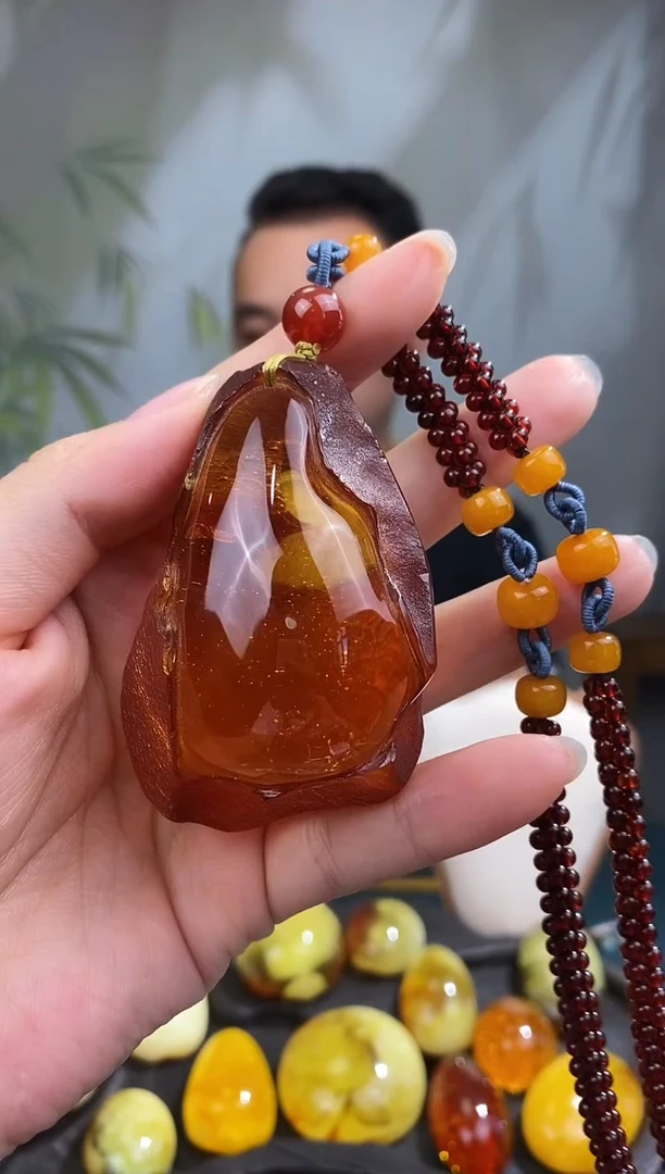 裸石琥珀未镶嵌 基地发货 一物一证 顺丰包邮