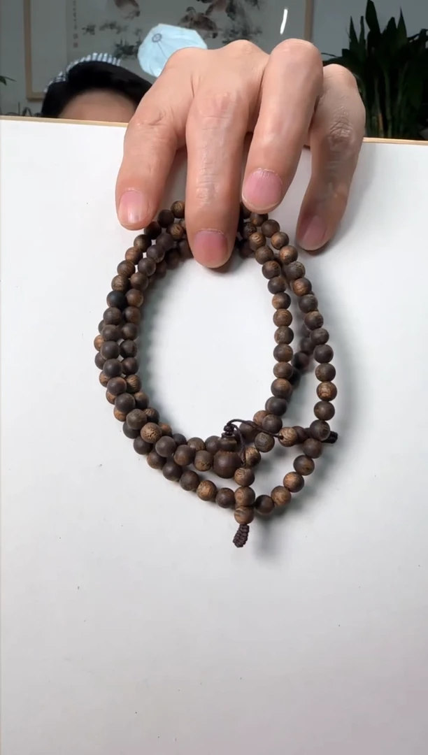 【闪购商品】沉香手串6mm九九分沉奇楠沉香手串47