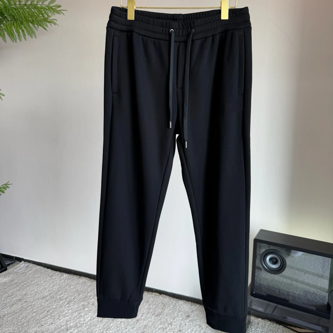 2025男士加绒保暖显瘦显高舒适休闲束脚裤3686