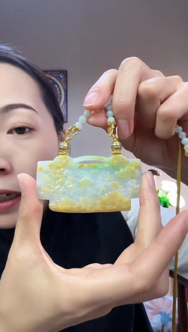 【闪购商品】翡翠颈饰未镶嵌特色原创翡翠颈饰