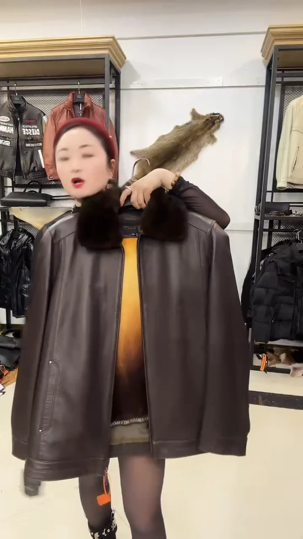 羊皮羊皮 56码 175斤内