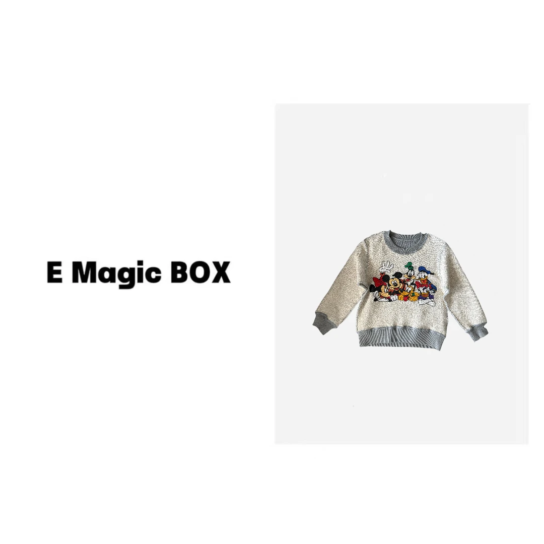 亿洋潮牌童装“反转动漫”儿童限量款秋季卫衣C0023