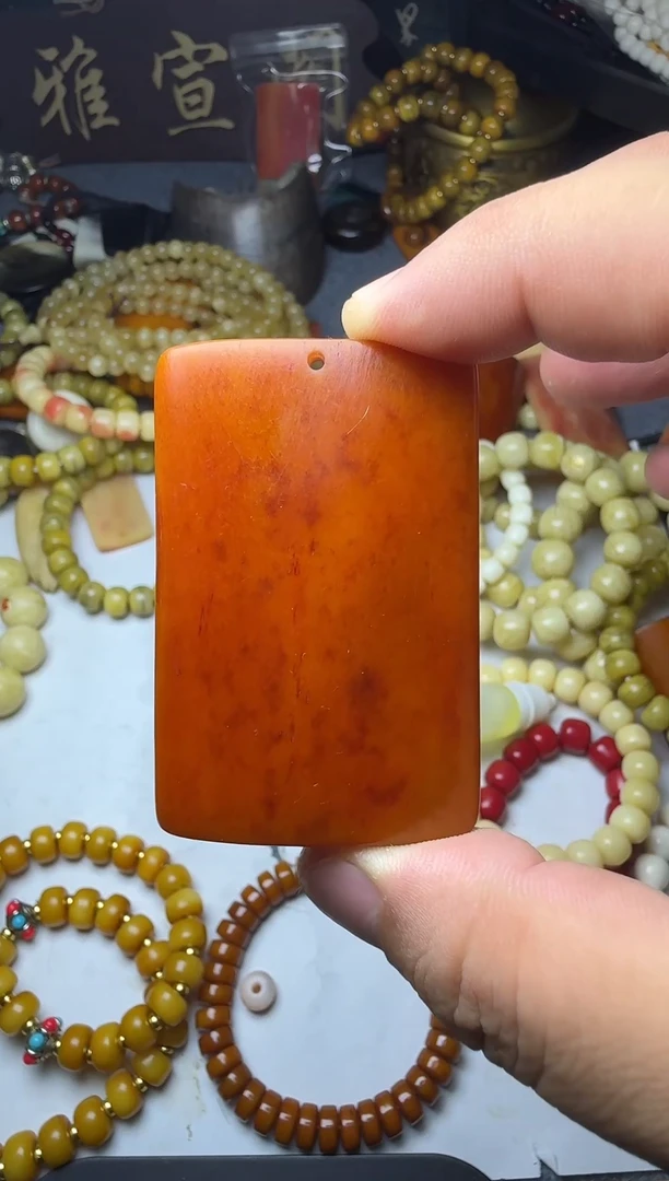 驼骨手串/手链驼骨老料无事牌