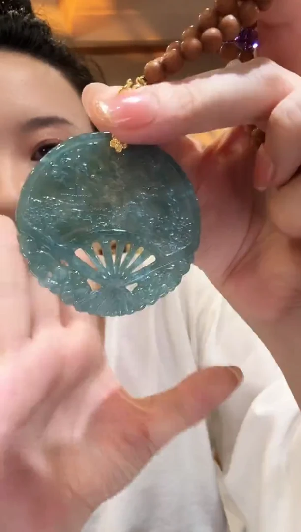 颈饰未镶嵌翡翠国风