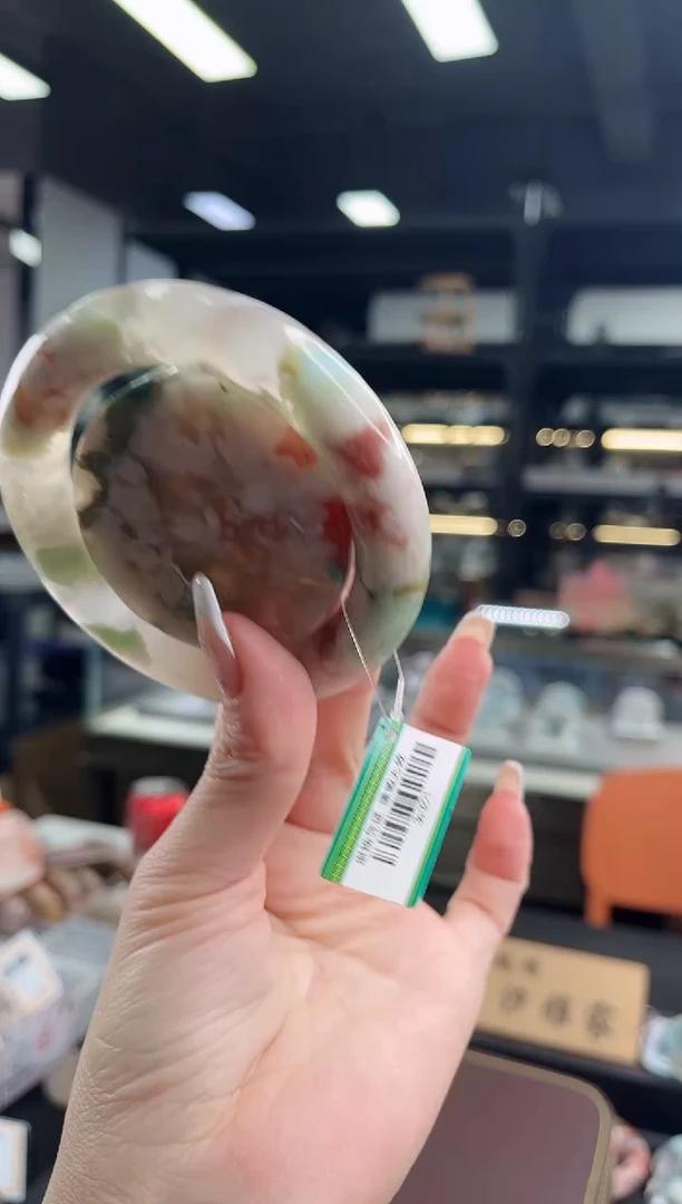 未镶嵌手镯石英质玉尘*丷圈口（赠品镯心）