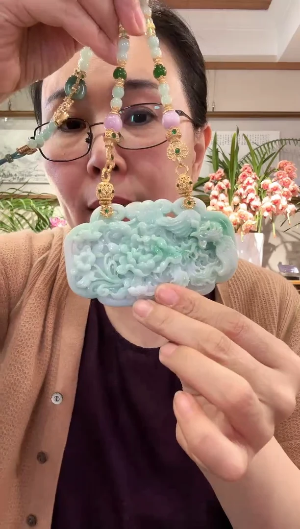 【闪购商品】翡翠颈饰未镶嵌国风