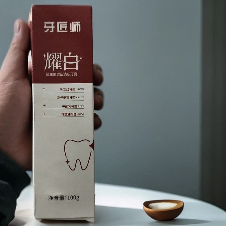 益生菌耀白清新牙膏