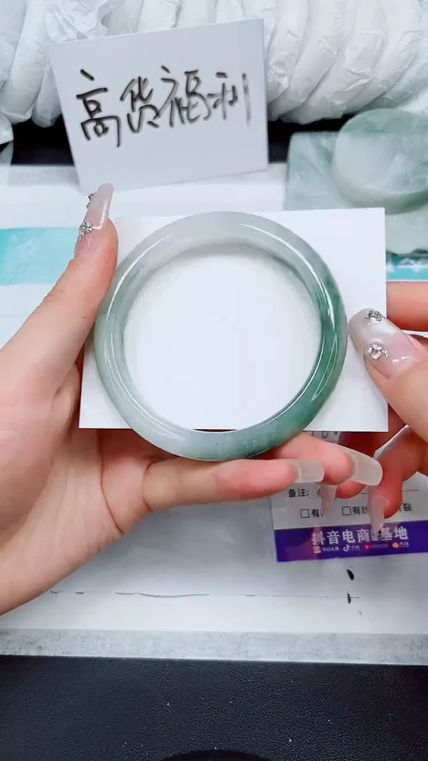 【闪购商品】石英质玉手镯未镶嵌A202-59`60`