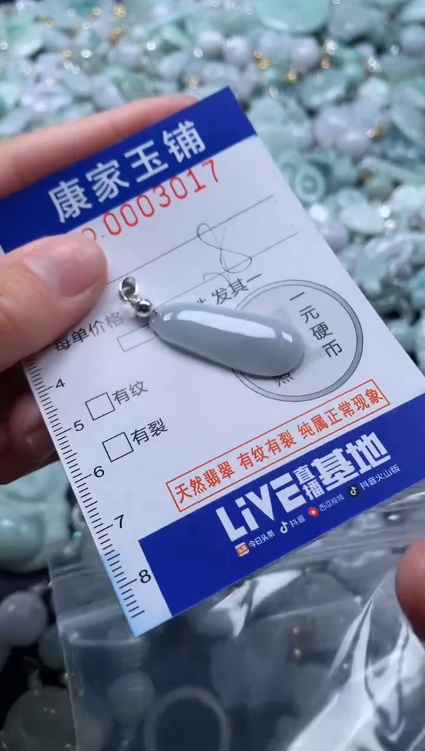 颈饰未镶嵌翡翠3017