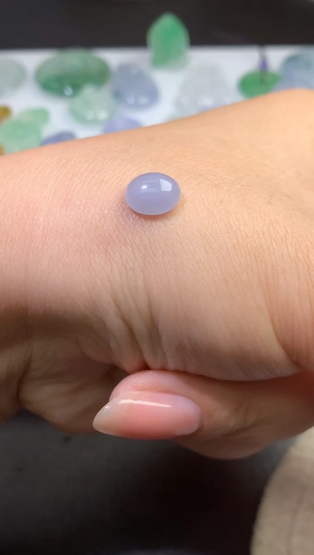 未镶嵌定制翡翠毛货 8.8*7.4*4.1