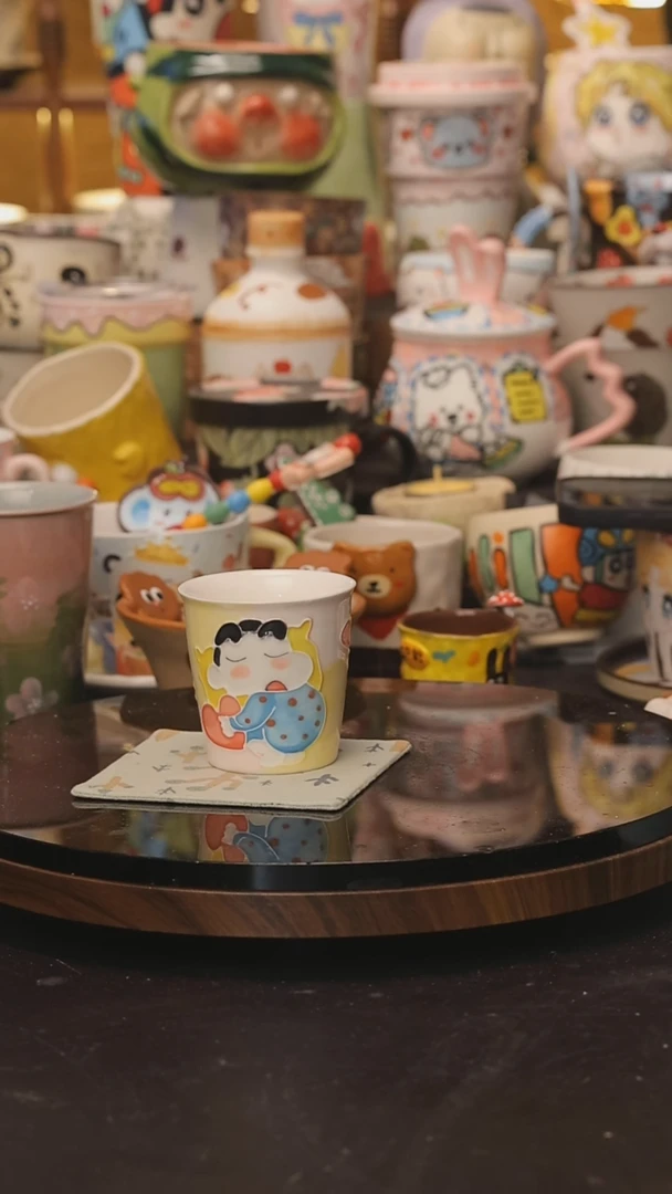 景德镇釉下彩绘设计师款式陶瓷