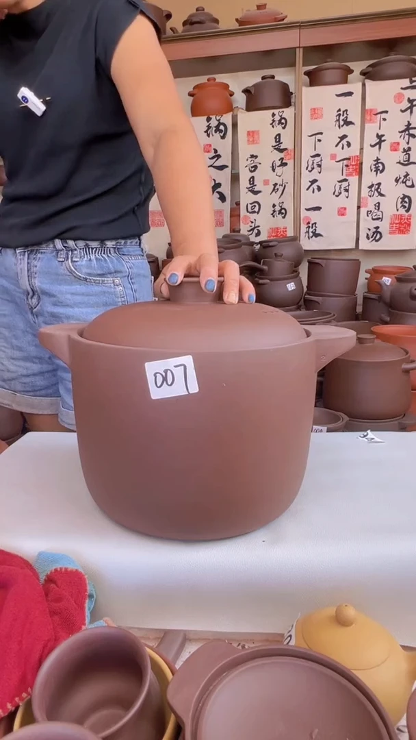 宜兴紫砂微瑕6升直筒007