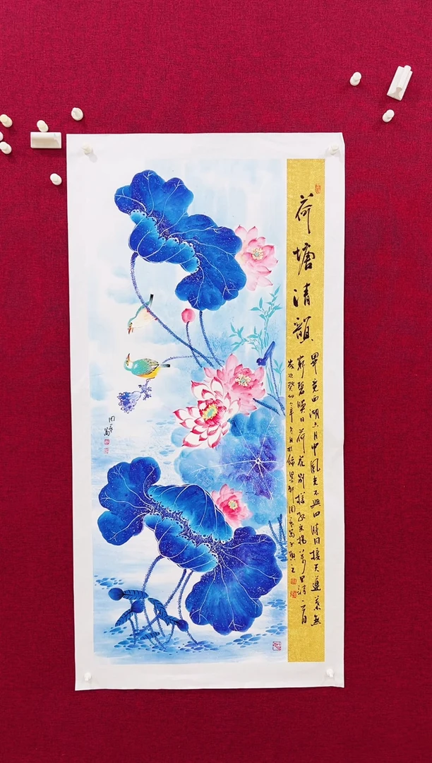 国画周艺国画花鸟作品