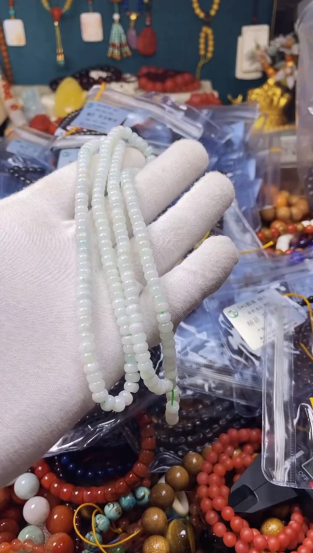 【闪购商品】翡翠颈饰未镶嵌48753 一物一图发货