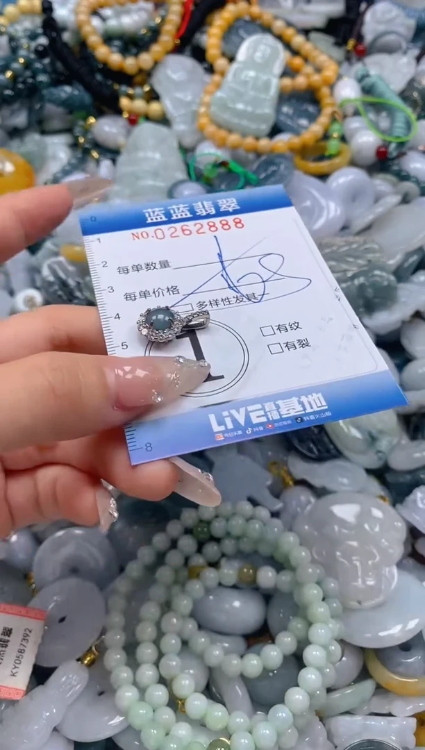 翡翠未镶嵌颈饰闪购0262888多样性发其一