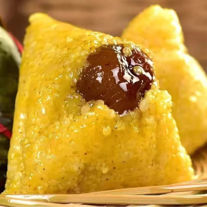 手工甜粽子大黄米蜜枣香甜软真空包装