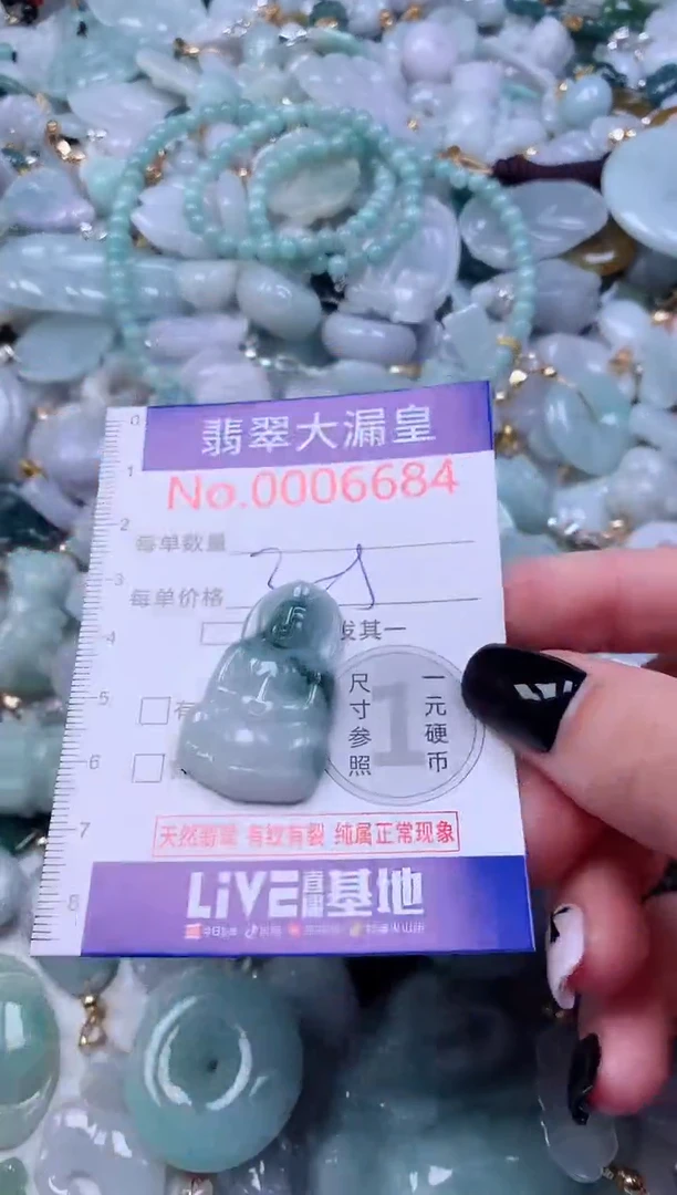 颈饰未镶嵌翡翠6684