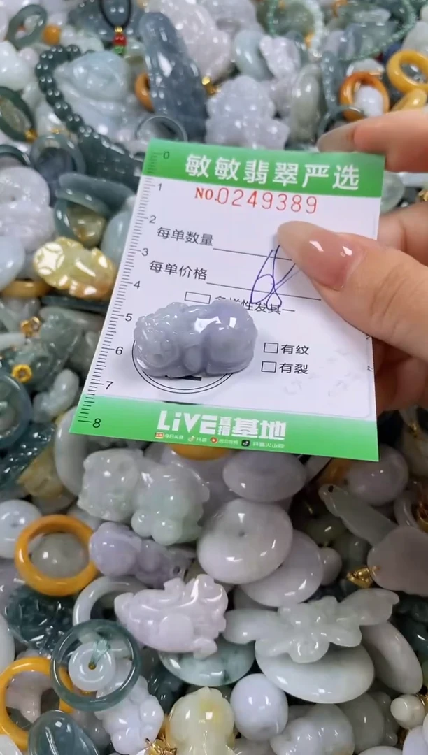 翡翠未镶嵌颈饰闪购0249389