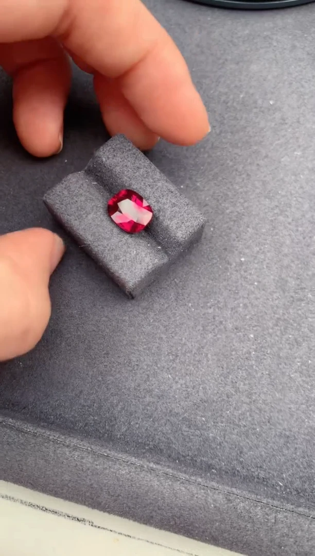 未镶嵌珠宝半成品碧玺3.3ct卢比莱 DF 定制