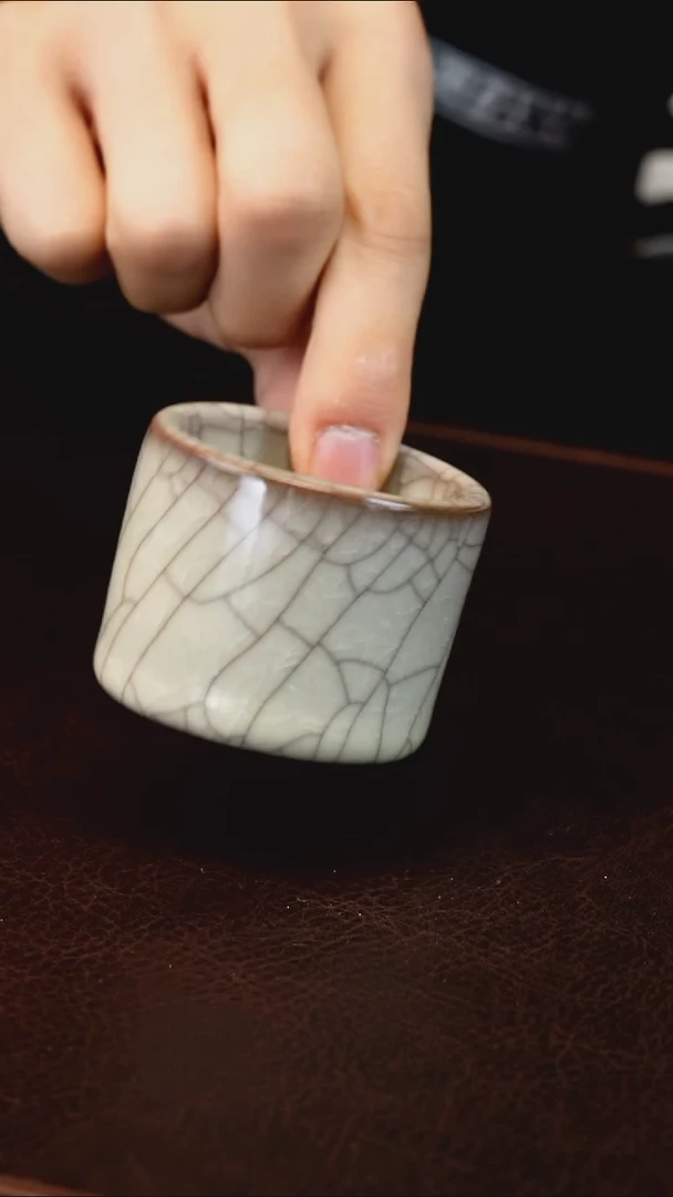 青瓷手工茶器包邮