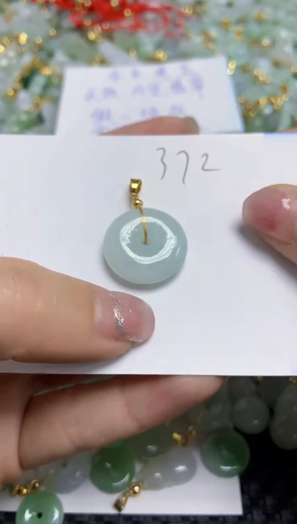【闪购商品】翡翠颈饰合金  天然A货翡翠