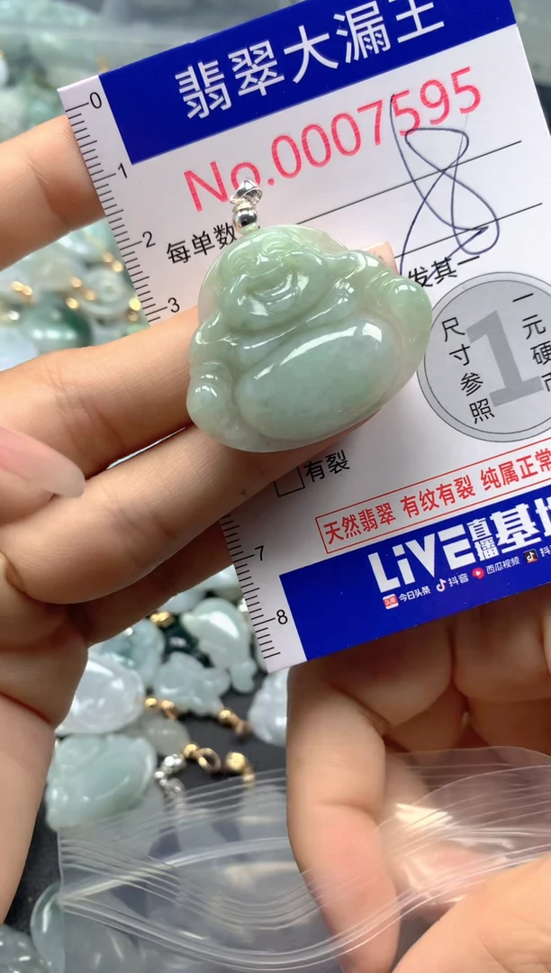 颈饰未镶嵌翡翠7595