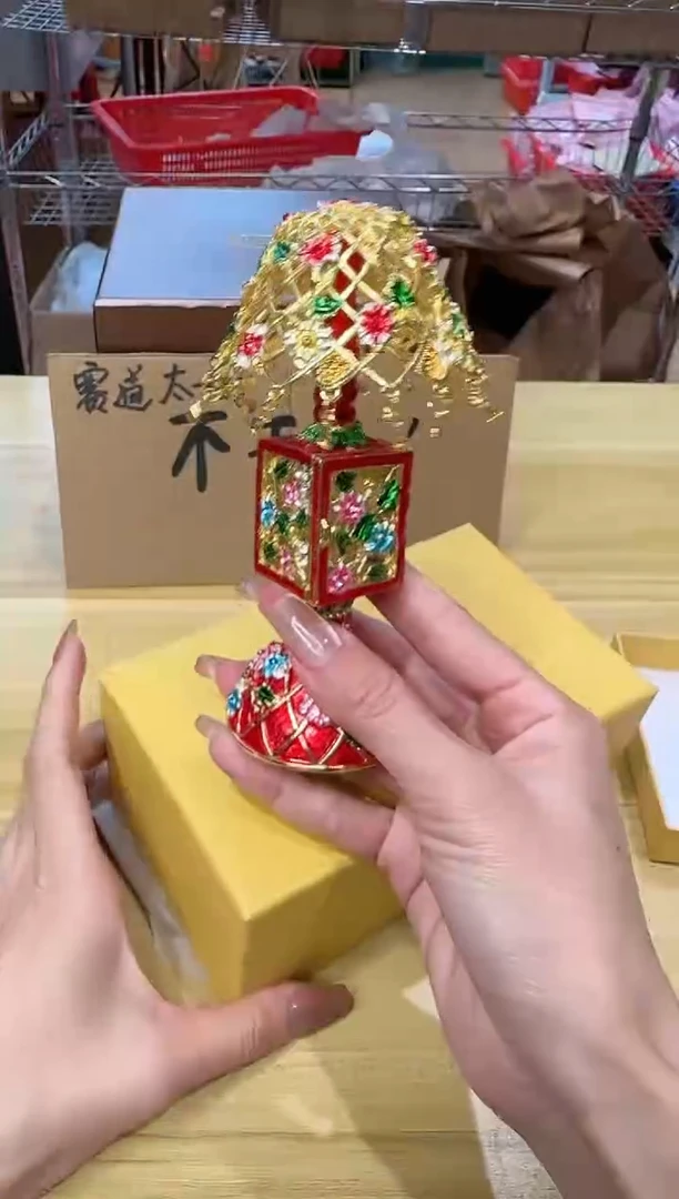 【闪购商品】茶宠珐琅首饰盒摆件AD101