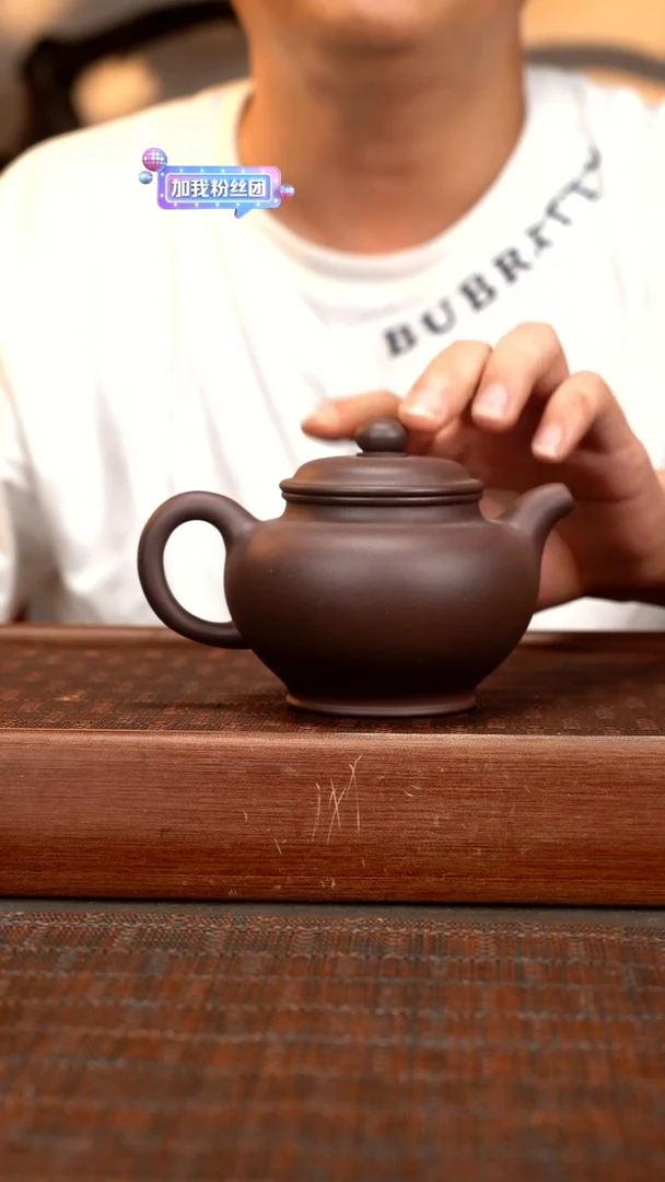 茶壶紫砂LXQ 紫泥 掇只