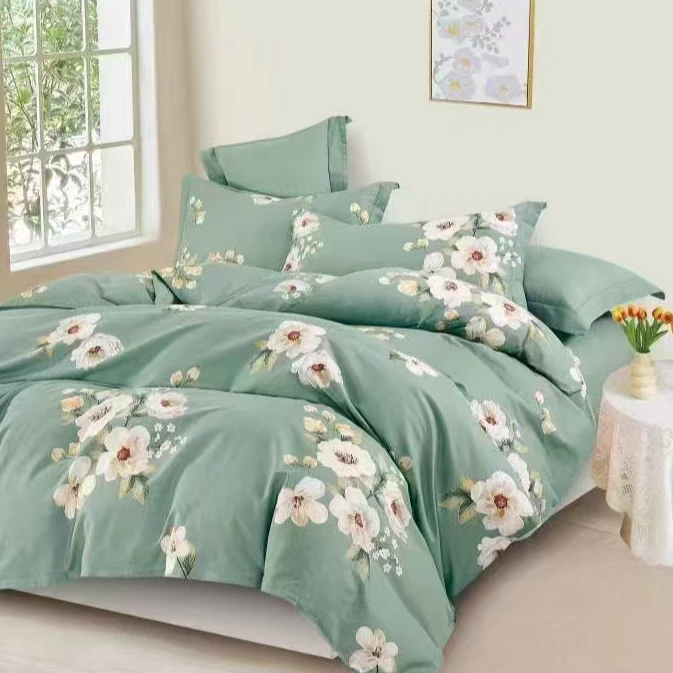 100%纯棉竹棉  大布裁剪 【玉娆-绿】