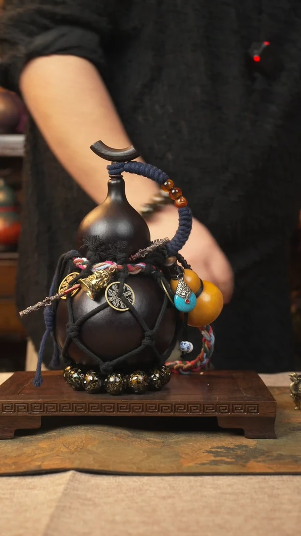 【闪购商品】449大漆葫芦一物一拍记葫堂出品