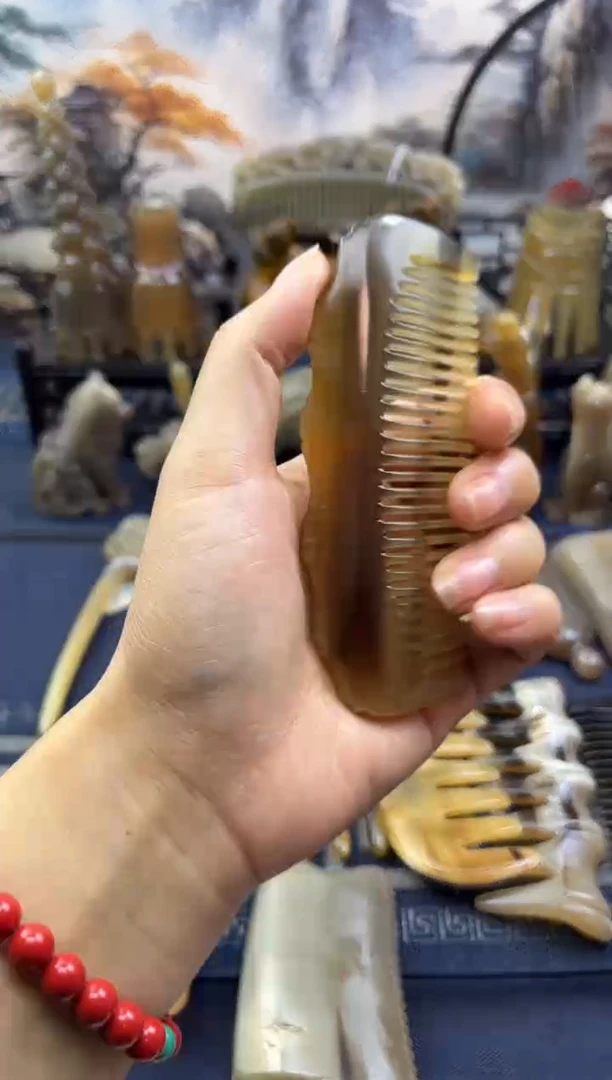 云南老白水竹节包包梳