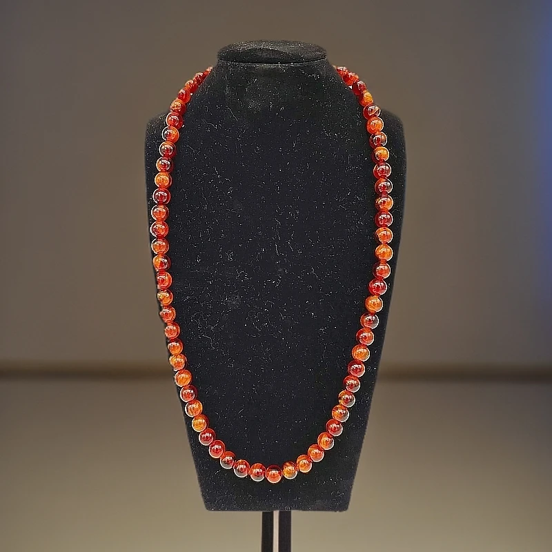 脖挂64珠鸿鹄珠宝精选首饰8m简约国风精美单圈手串g001